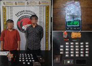 Sat Narkoba Polres Simalungun Amankan Dua Pengedar Sabu, Barang Bukti 21,85 Gram