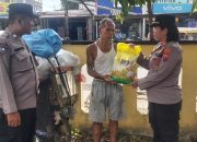Bentuk Kepedulian, Kapolsek Siantar Utara Salurkan Bansos kepada Warga Membutuhkan