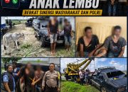 Respons Cepat Laporan 110, Unit Jatanras Polres Simalungun Bekuk Dua Pencuri Anak Lembu