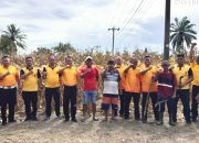 Polsek Tanah Jawa Turun ke Ladang, Wujud Nyata Polri Humanis Dukung Panen Raya Jagung di Simalungun