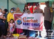 Kapolsek Siantar Utara Gelar Jumat Curhat Kamtibmas, Salurkan Bantuan untuk Warga Terdampak Stunting