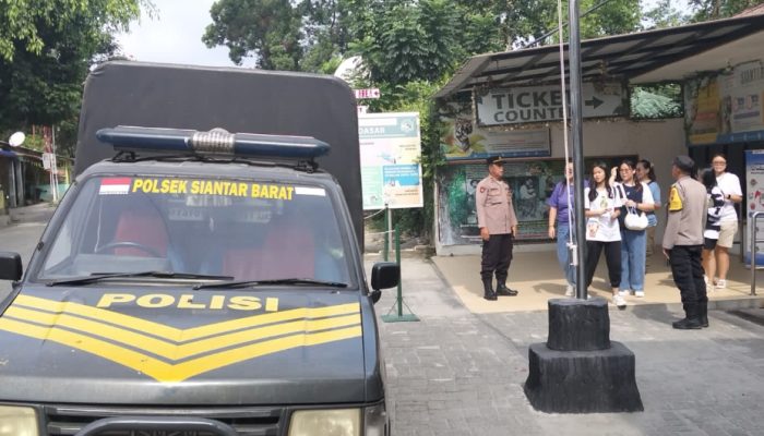 Polsek Siantar Barat Gelar Patroli Objek Vital, Antisipasi 3C dan Gangguan Kamtibmas