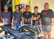Gerak Cepat Polsek Bandar Huluan Ringkus Dua Pelaku Curanmor, Korban Rugi Rp20 Juta