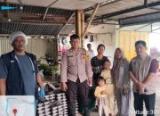 Bhabinkamtibmas Polsek Siantar Martoba Monitoring Distribusi MBG di Tambun Nabolon