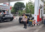 Polsek Siantar Timur Monitoring SPBU, Pastikan Stok dan Distribusi BBM Aman