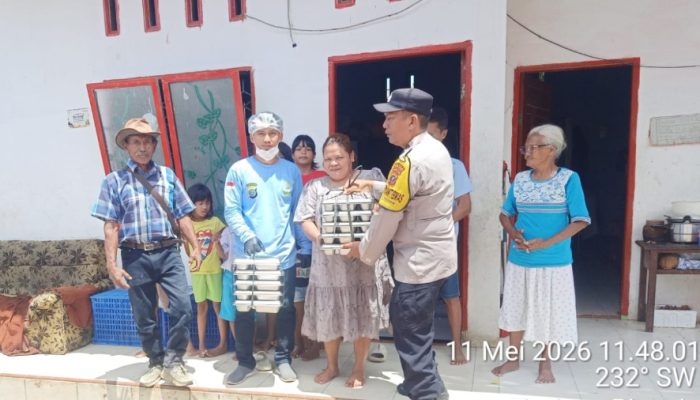 Bhabinkamtibmas Polsek Siantar Martoba Monitoring Distribusi MBG di Panti Asuhan