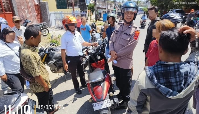 Tanggapi Laporan Call Center 110, Polsek Siantar Utara Gerak Cepat Cek Keributan di Jalan Bali