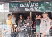 Polsek Siantar Utara Respon Cepat Kebakaran Bengkel di Jalan HOS Cokro Aminoto
