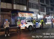 Cegah Gangguan Kamtibmas, Polres Pematangsiantar Gelar Blue Light Patrol di Sejumlah Titik Kota