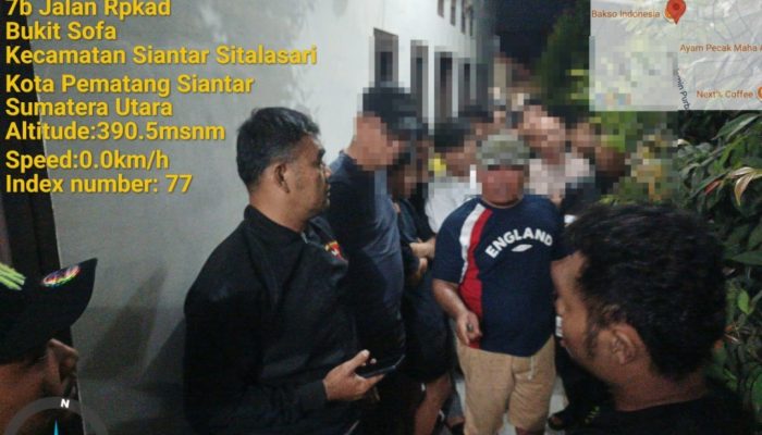 Polsek Siantar Martoba Cek TKP dan Mediasi Keributan di Jalan Raider