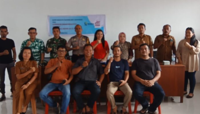 Bhabinkamtibmas Polsek Siantar Marihat Hadiri Pembentukan Program Koperasi Merah Putih di Kelurahan Nagahuta