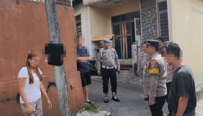Respon Cepat Call Center 110, Polsek Siantar Selatan Mediasi Dugaan Pengancaman di Jalan Diponegoro