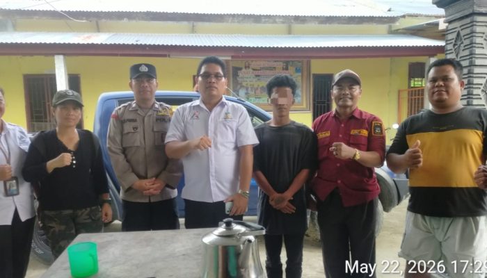 Bhabinkamtibmas Polsek Siantar Martoba Dampingi Warga Antar Anak ke Pusat Rehabilitasi Sosial