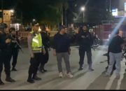 Polres Pematangsiantar dan Brimob Polda Sumut Gelar Patroli Blue Light Saat Blackout, Antisipasi Gangguan Kamtibmas