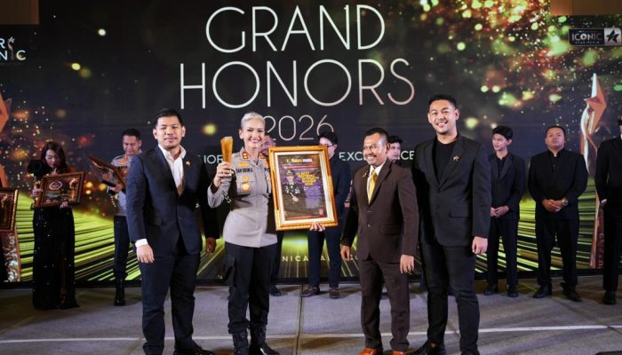 Kapolres Pematangsiantar Raih Penghargaan Bergengsi Star Iconic Award 2026