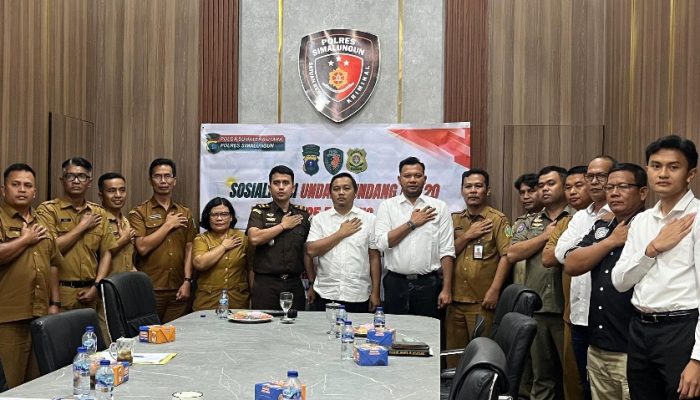 Polres Simalungun Perkuat Sinergi Penegakan Hukum, Satreskrim Sosialisasikan KUHAP Baru Bersama Kejari dan PPNS