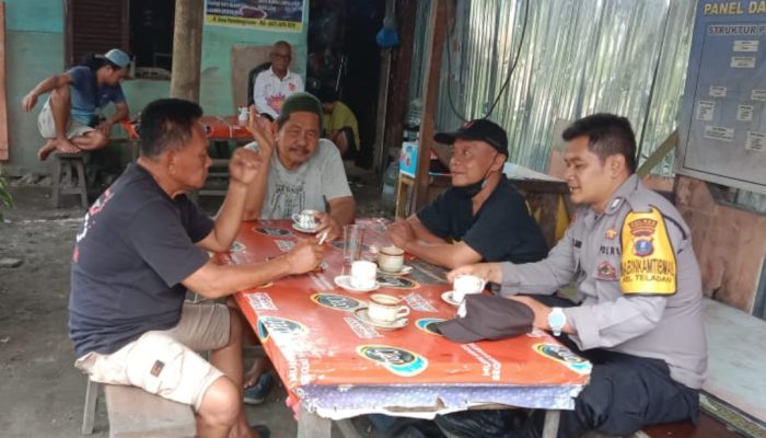 Polsek Siantar Barat Patroli Kampung Bebas Narkoba di Jalan Jawa Pematangsiantar