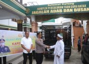 Kapolda Sumut Serahkan Hewan Kurban ke Persulukan Serambi Babussalam Simalungun