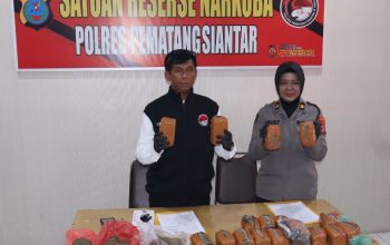 Satres Narkoba Polres Pematangsiantar Ungkap 10 Kasus Narkotika Selama Mei 2026
