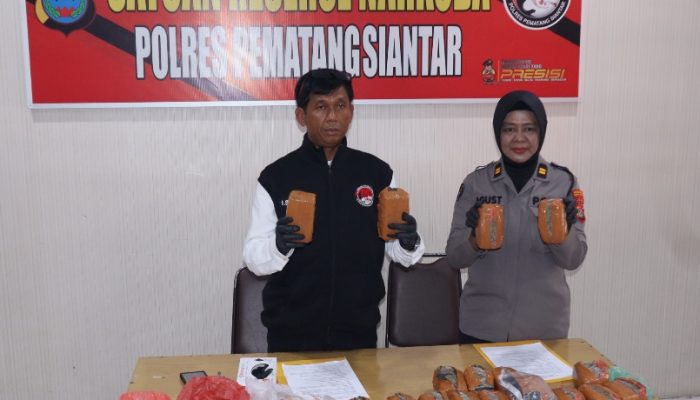Satres Narkoba Polres Pematangsiantar Ungkap 10 Kasus Narkotika Selama Mei 2026