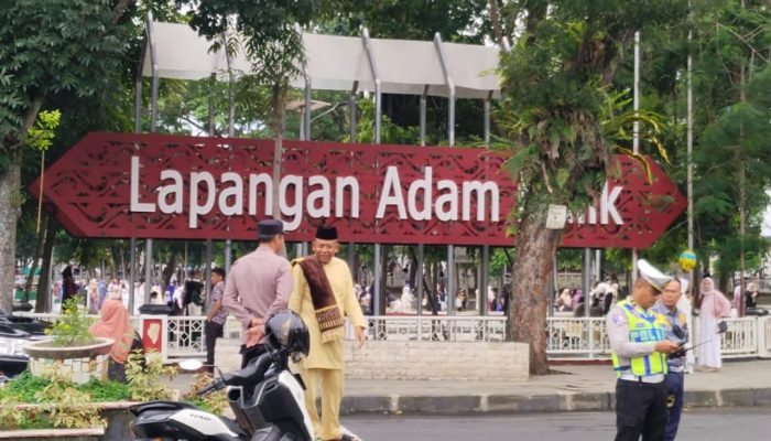 Ribuan Jemaah Padati Sholat Iduladha 1447 H di Pematangsiantar, Polres dan Polsek Jajaran Lakukan Pengamanan Ketat di Empat Titik Keramaian