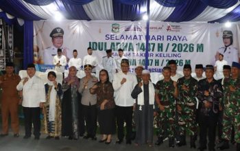 Kapolres Pematangsiantar Hadiri dan Amankan Malam Takbir Keliling Iduladha 2026