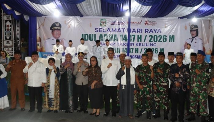 Kapolres Pematangsiantar Hadiri dan Amankan Malam Takbir Keliling Iduladha 2026