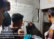 Respon Cepat Laporan Call Center 110, Polsek Siantar Martoba Amankan Terduga Pelaku Pencurian