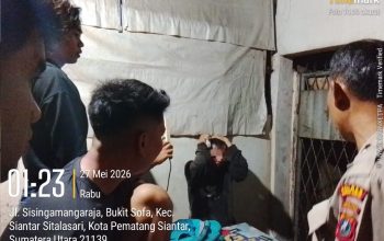 Respon Cepat Laporan Call Center 110, Polsek Siantar Martoba Amankan Terduga Pelaku Pencurian