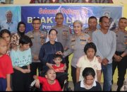 Sentuh Hati Anak Panti, Kapolres Pematangsiantar Salurkan Bantuan dan Beri Motivasi Raih Masa Depan