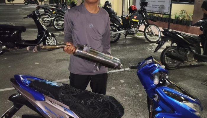 Timsus Dayok Mirah Polres Pematangsiantar Patroli Malam, Tertibkan Knalpot Brong dan Antisipasi Penyakit Masyarakat