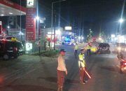 Sat Lantas Polres Pematangsiantar Respon Cepat Urai Kemacetan di Depan SPBU Jalan D.I. Panjaitan
