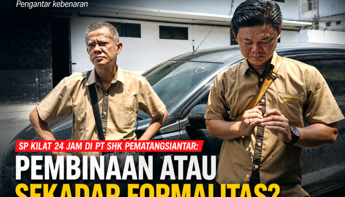 SP Kilat 24 Jam di PT SHK Pematangsiantar: Pembinaan atau Sekadar Formalitas?