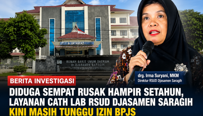 Alat Ring Jantung RSUD Djasamen Saragih Diduga Lama Tak Berfungsi, Pasien Umum Bisa Rogoh Rp50 Juta