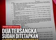 Dua Tersangka Telah Ditetapkan Sejak Februari 2026, Namun Belum Ditangkap, Ini Temuan Dokumen Resmi di Polrestabes Medan