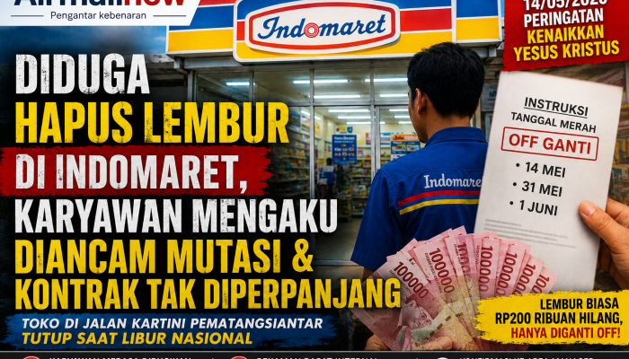 Heboh Dugaan Penghapusan Lembur di Indomaret, Karyawan Mengaku Diancam Mutasi hingga Kontrak Tak Diperpanjang
