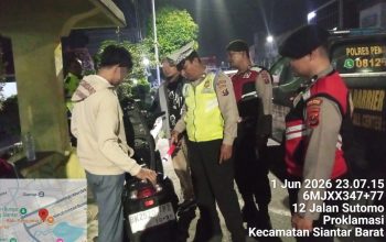 Polres Pematangsiantar Gelar KRYD, Antisipasi Balap Liar dan Gangguan Kamtibmas