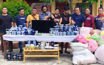 Rumah Kosong Bertahun-tahun Dibobol, Komplotan Penguras Isi Rumah Dibekuk Polsek Dolok Batu Nanggar