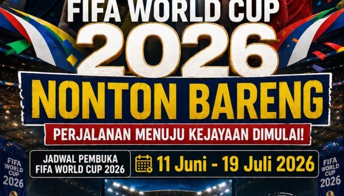 Polres Simalungun Gelar Nobar Piala Dunia 2026, Sediakan Kopi dan Camilan Gratis