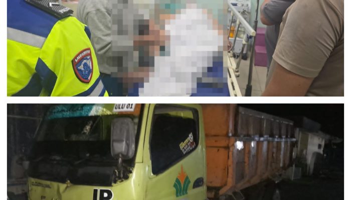 Pengendara Honda Karisma Terluka Usai Tabrakan dengan Truk Fuso PTPN IV di Jalan Besar Sidamanik, Polisi Belum Ungkap Kronologi Lengkap