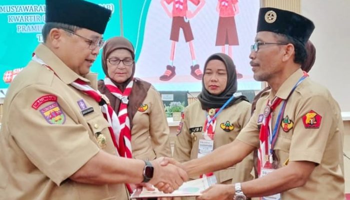 Sekda Mixnon Andreas Simamora Terpilih Pimpin Kwarcab Pramuka Simalungun 2026-2031
