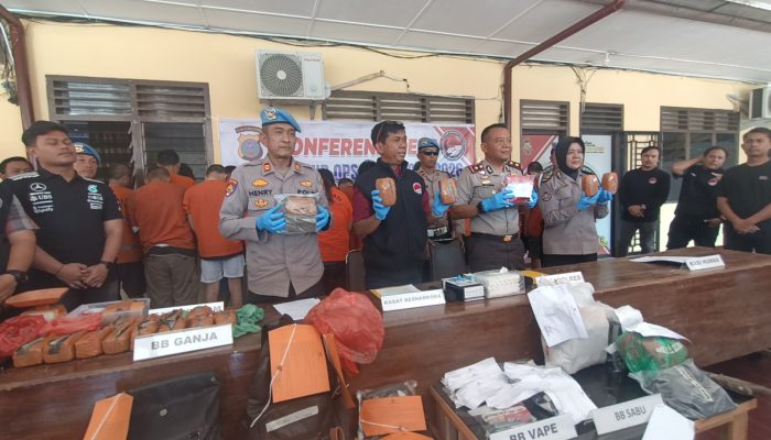 Target Operasi Terungkap 100 Persen, Polres Pematangsiantar Sita 1,1 Kg Sabu dalam Operasi Antik Toba 2026