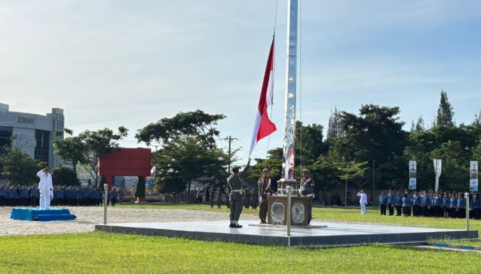 Peringati Hari Lahir Pancasila 2026, Wakapolres Simalungun Hadiri Upacara Bendera di Kantor Bupati