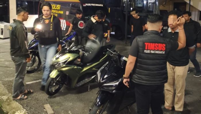 Timsus Dayok Mirah Patroli Malam, Tertibkan Knalpot Brong dan Antisipasi Penyakit Masyarakat