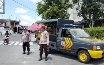 Polsek Siantar Selatan Gelar Patroli Blue Light Patrol, Antisipasi Kejahatan 3C