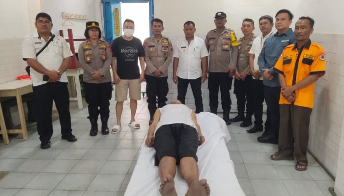 Kapolsek Siantar Utara Pimpin Cek TKP Temuan Mayat di Wahidin