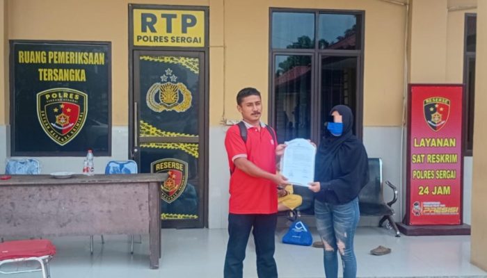 Diduga Sebarkan Video Asusila Mantan Pacar, Dua Warga Bintangbayu Sergai Dilaporkan ke Polisi