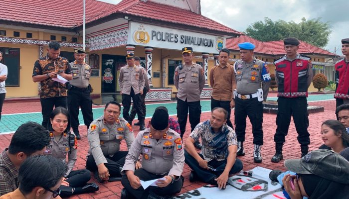 GAMPAS Desak Polres Simalungun Tingkatkan Penegakan Hukum, Beri Waktu 3×24 Jam Tindaklanjuti Tuntutan