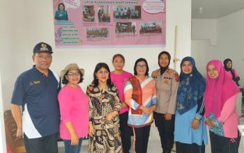 Semarak Senam Sehat dan IVA Test Massal di Siantar Selatan, Kapolsek Suhaira Marbun Turut Hadir Dukung Kesehatan Perempuan