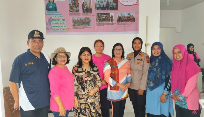 Semarak Senam Sehat dan IVA Test Massal di Siantar Selatan, Kapolsek Suhaira Marbun Turut Hadir Dukung Kesehatan Perempuan